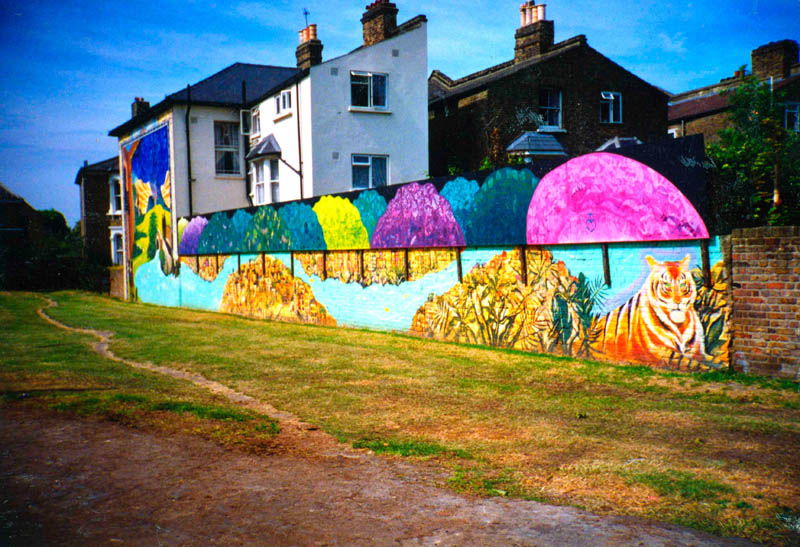 William Blake’s vision a child in 18th century transforms East Dulwich/Peckham Rye now a landmark.